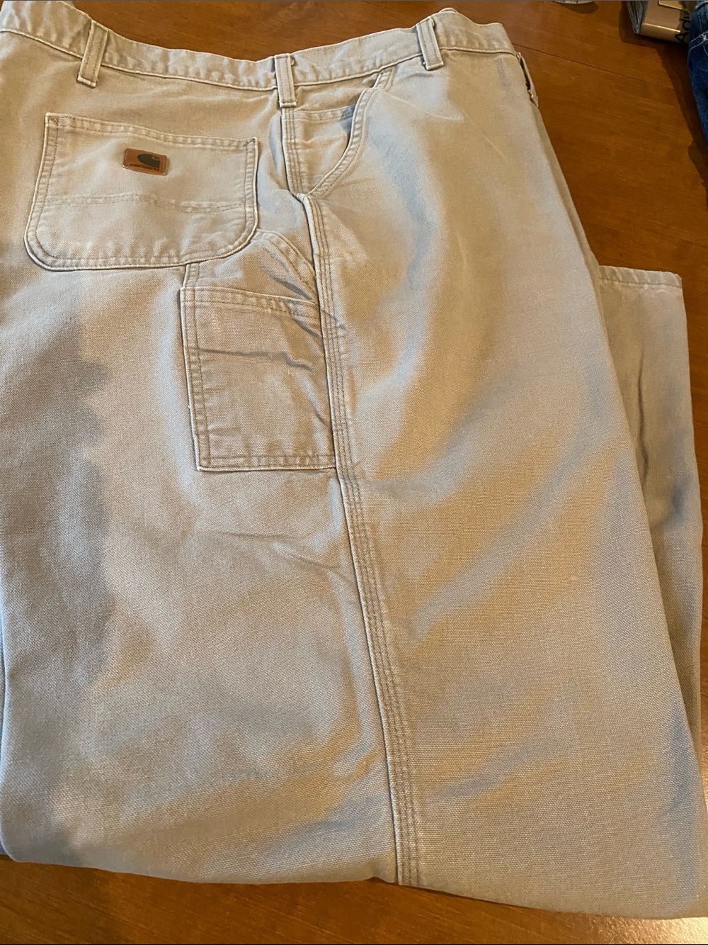 Carhartt Men’s Original Dungaree Fit Carpenter Pants Size 48x32 (B11 DES) J813